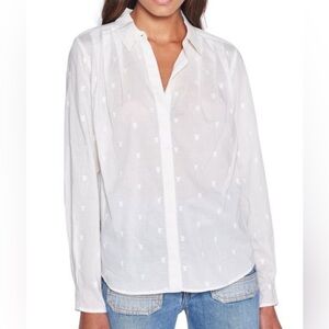 Joie Fischer Embroidered Blouse